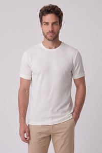 CAMISETA RAVELLO CANELADA BRANCA ZIGMA
