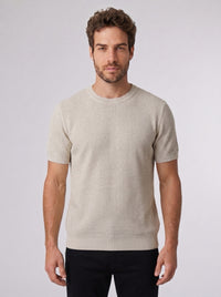 CAMISETA TRICO HONEY BELLAGIO AREIA ZIGMA