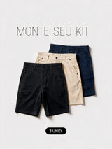 KIT 3 BERMUDAS PRIME TECH