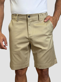 BERMUDA PORTOFINO SARJA STRETCH CAQUI ZIGMA