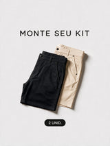 KIT 2 BERMUDAS PRIME TECH
