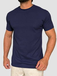CAMISETA RAVELLO CANELADA CAQUI ZIGMA
