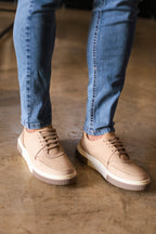 SNEAKER FOSTER NOBUCK MARFIN DETALHE SOLA ZIGMA