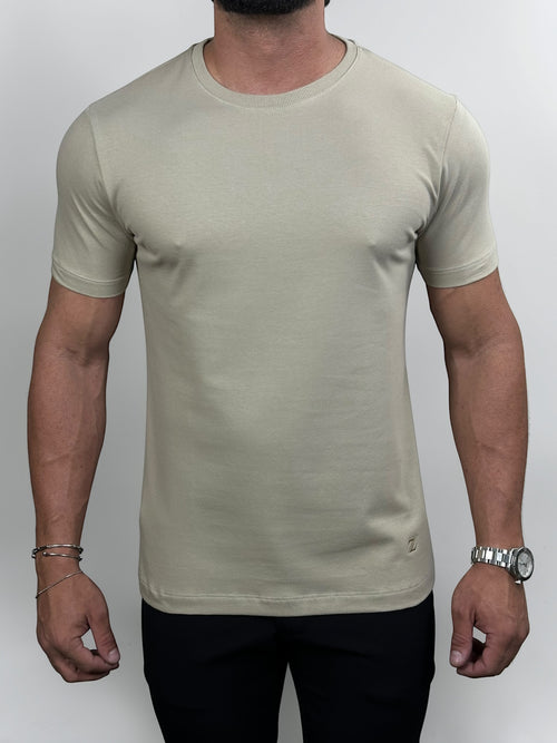 CAMISETA ESSENTIAL COTTON PREMIUM CAPUCCINO ZIGMA