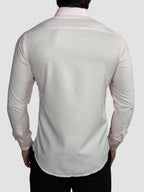 CAMISA M/L TECHMODAL SLIM FIT ROSA ZIGMA