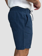 SHORT RIVIERA VELLUTO AZUL MARINHO ZIGMA