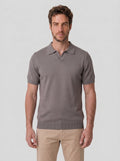 POLO V TRICOT ITALIANO CAPUCCINO ZIGMA