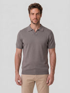 POLO V TRICOT ITALIANO CAPUCCINO ZIGMA