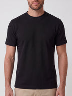 CAMISETA PIQUET SIGNATURE GOLA MEDIA PRETA ZIGMA