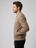 JAQUETA BOMBER SUEDE CAPUCCINO ZIGMA