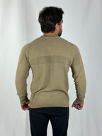 SUETER TRICOT NORD BEGE ZIGMA