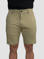 BERMUDA ALFAIATARIA TECH CAPRI KHAKI ZIGMA