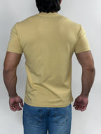 CAMISETA ESSENTIAL COTTON PREMIUM BEGE ZIGMA