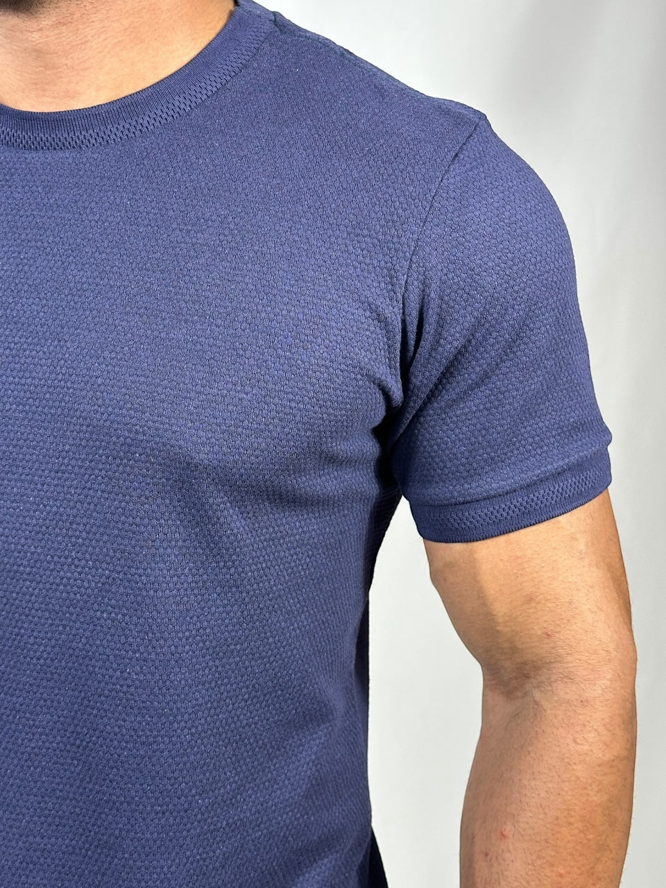 CAMISETA 3D TEXTURE AZUL MARINHO URBO