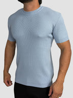 CAMISETA TRICO TEXTURE AZUL BB ZIGMA