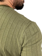 CAMISETA STRIPES FLOW VERDE URBO