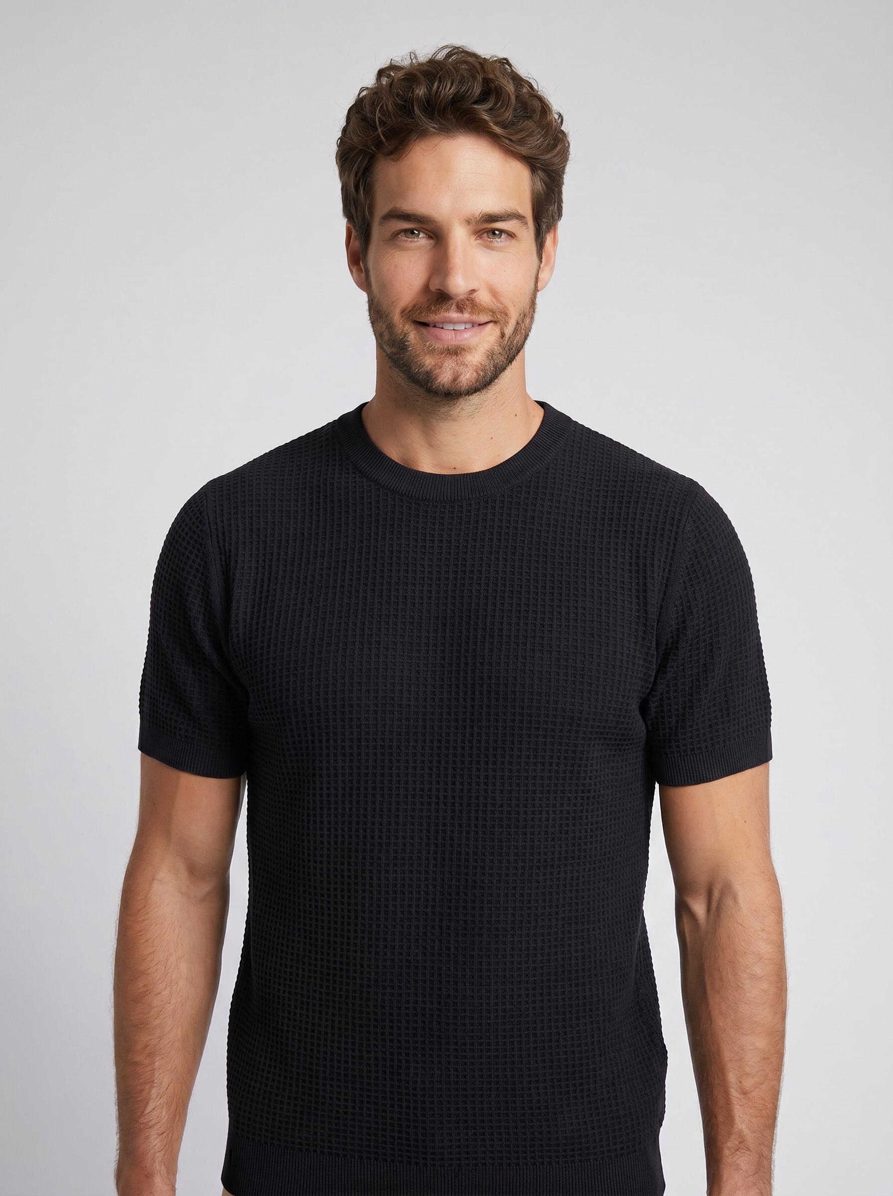 CAMISETA TRICO HONEY BELLAGIO PRETA ZIGMA