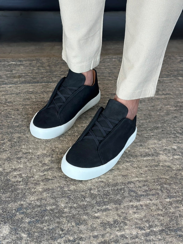 SNEAKER ZEG ELASTIC MINIMAL PRETO ZIGMA