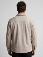JAQUETA SUEDE SHERPA ASPEN OFF WHITE ZIGMA