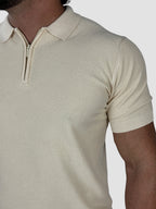 GOLA POLO VERONA C/ZIPER BEGE ZIGMA