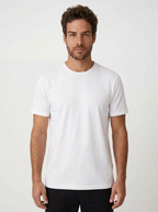 CAMISETA ESSENTIAL COTTON PREMIUM BRANCA ZIGMA