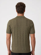 POLO RIVIERA V TRICOT VERDE ZIGMA