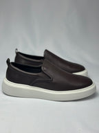 SLIP ON MILANO BROWN ZIGMA