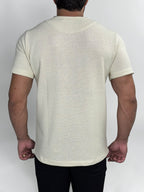CAMISA HENLEY TRICOT HERITAGE NATURAL URBO
