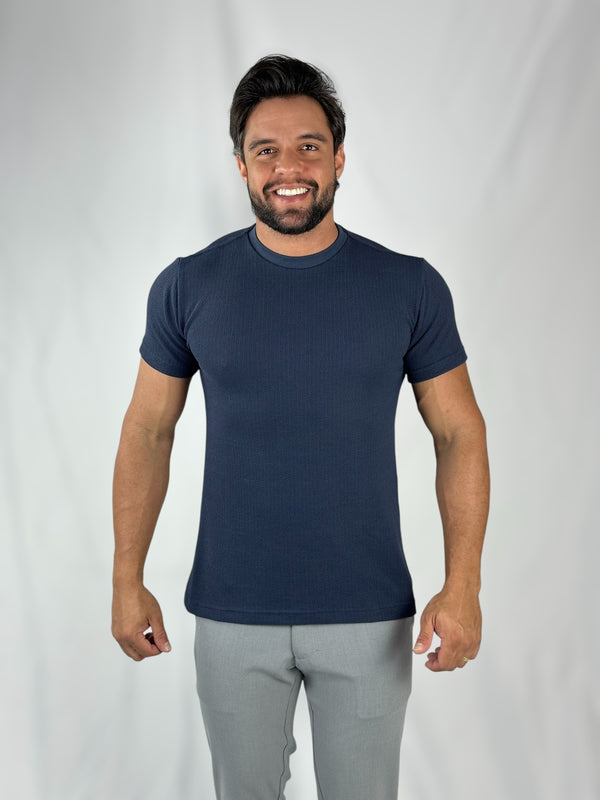 CAMISETA HERITAGE AZUL MARINHO ZIGMA