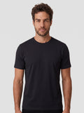CAMISETA COTTON FLEX PRETA ZIGMA