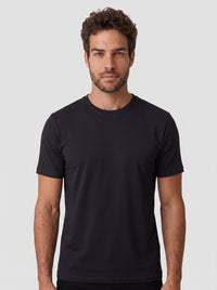 CAMISETA COTTON FLEX PRETA ZIGMA