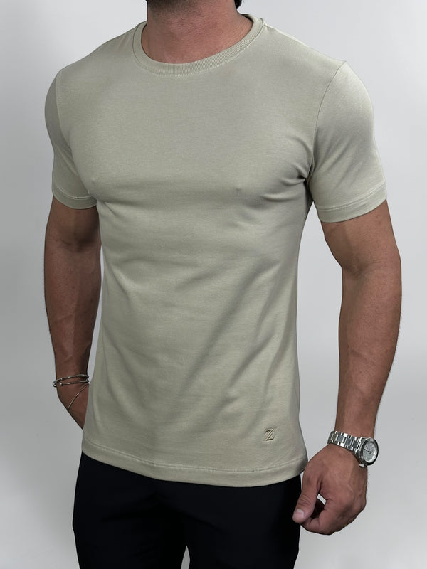 CAMISETA ESSENTIAL COTTON PREMIUM CAPUCCINO ZIGMA