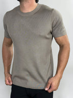 CAMISETA TRICOT SIENA SOFT KHAKI ZIGMA