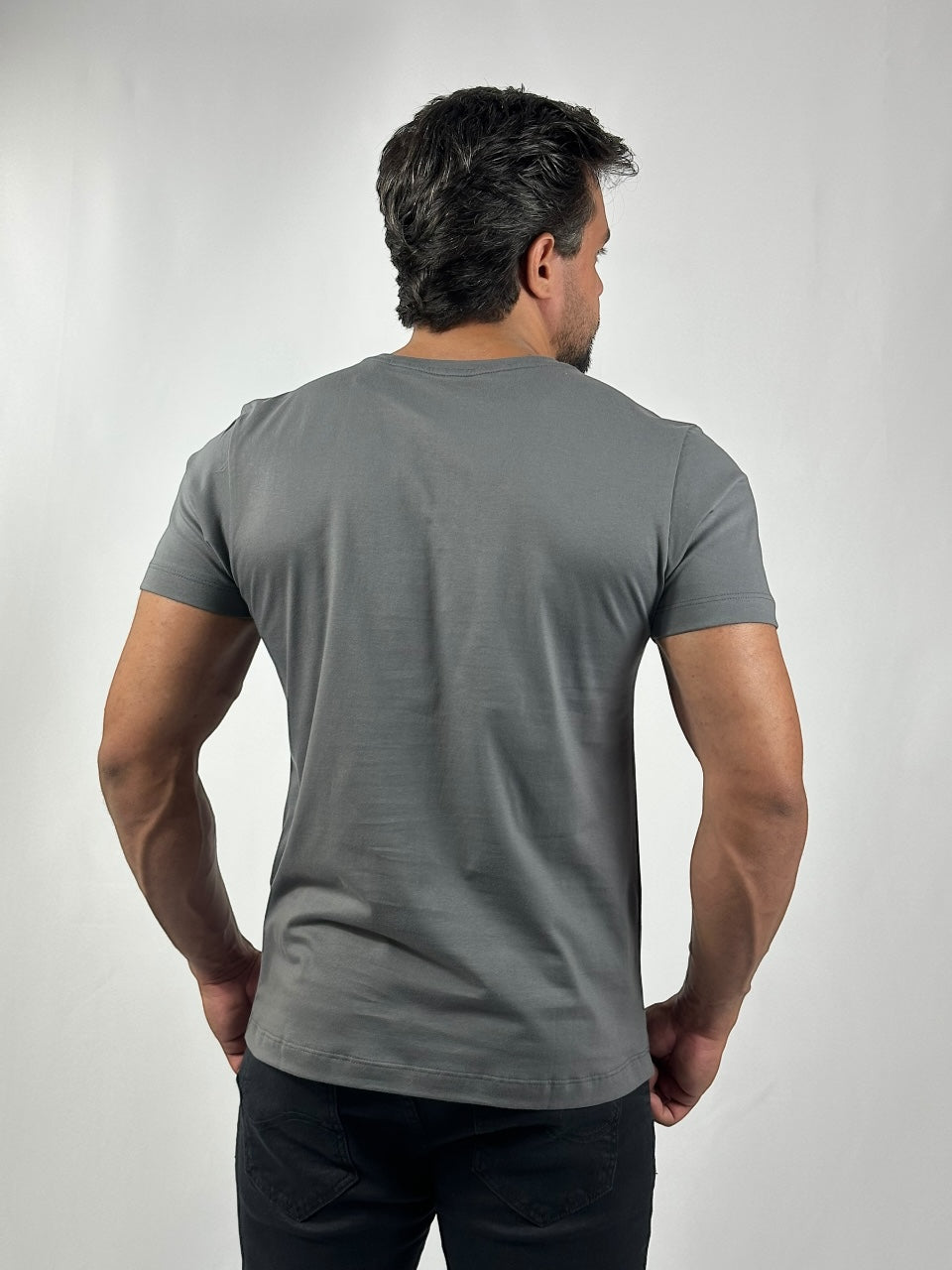 CAMISETA BASIC ESSENTIAL CINZA ZIGMA