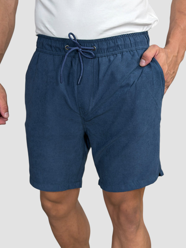 SHORT RIVIERA VELLUTO AZUL MARINHO ZIGMA