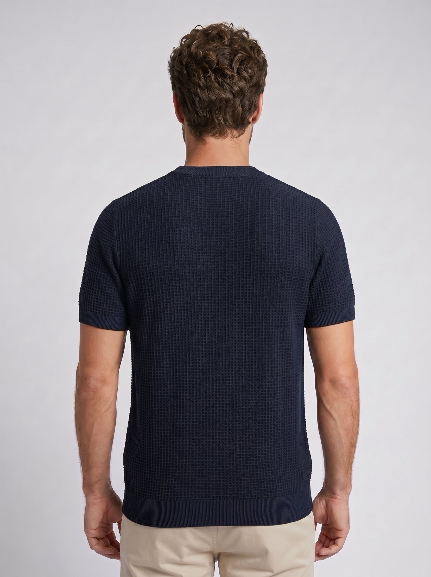 CAMISETA TRICO HONEY BELLAGIO AZUL MARINHO ZIGMA