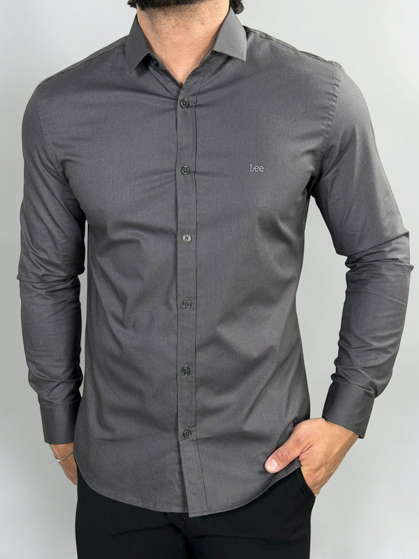 CAMISA M/L STRECH CHUMBO LEE