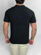 GOLO POLO C/ZIPER TRICOT MILANO PRETA ZIGMA
