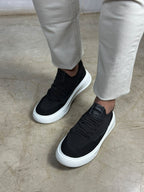 TENIS KNIT VIVACE PRETO ZIGMA