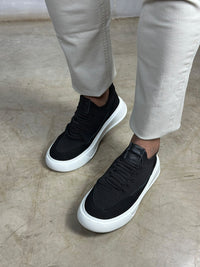 TENIS KNIT VIVACE PRETO ZIGMA