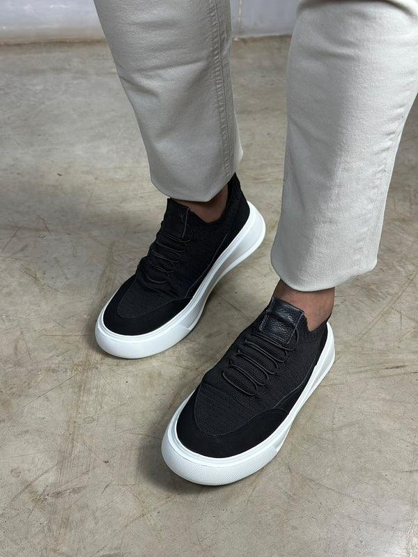 TENIS KNIT VIVACE PRETO ZIGMA