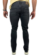 CALÇA DAREN REGULAR FIT TOTAL BLACK LIXADO LEE
