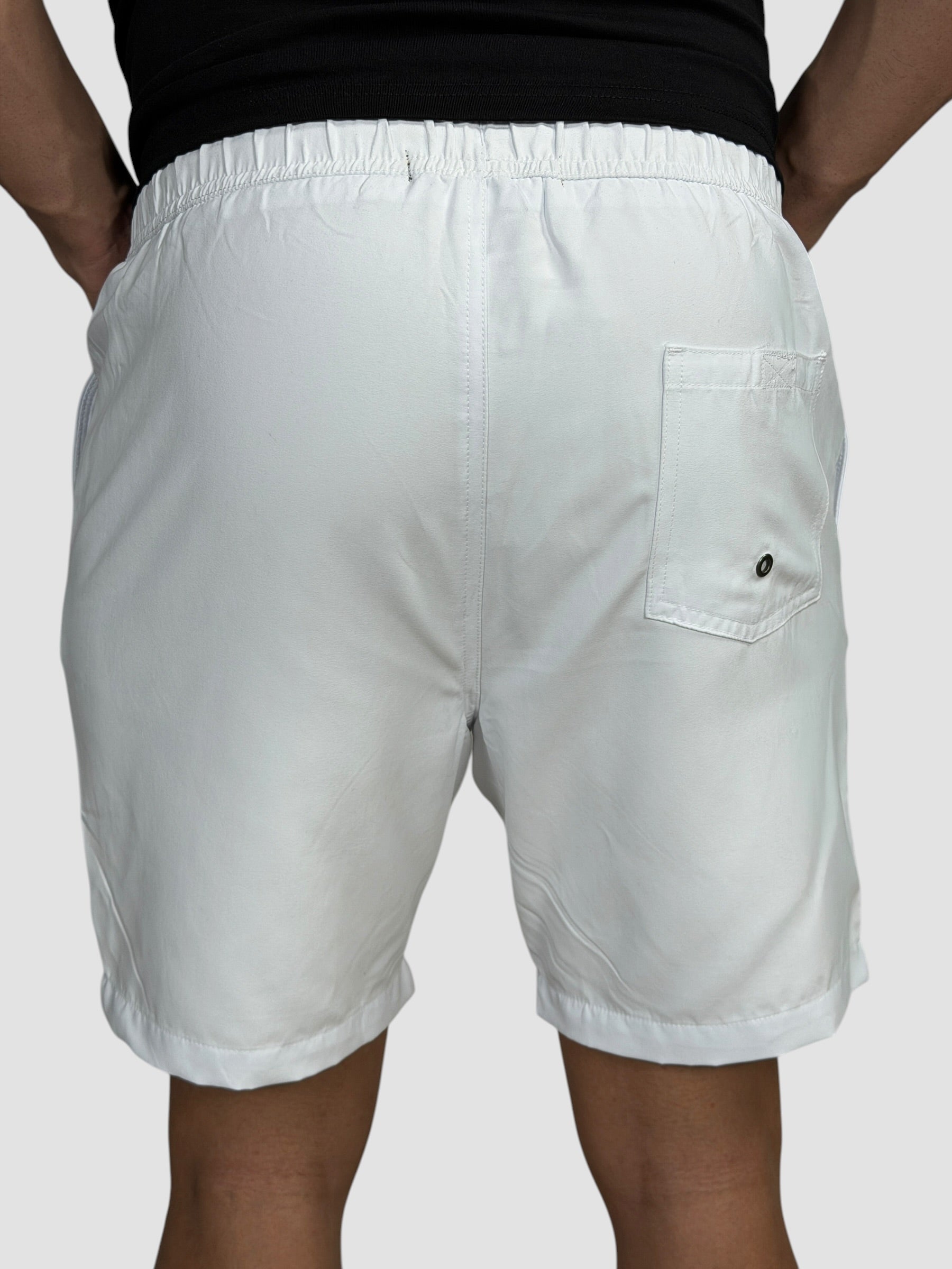 SHORT RIVIERA VELLUTO BRANCO ZIGMA
