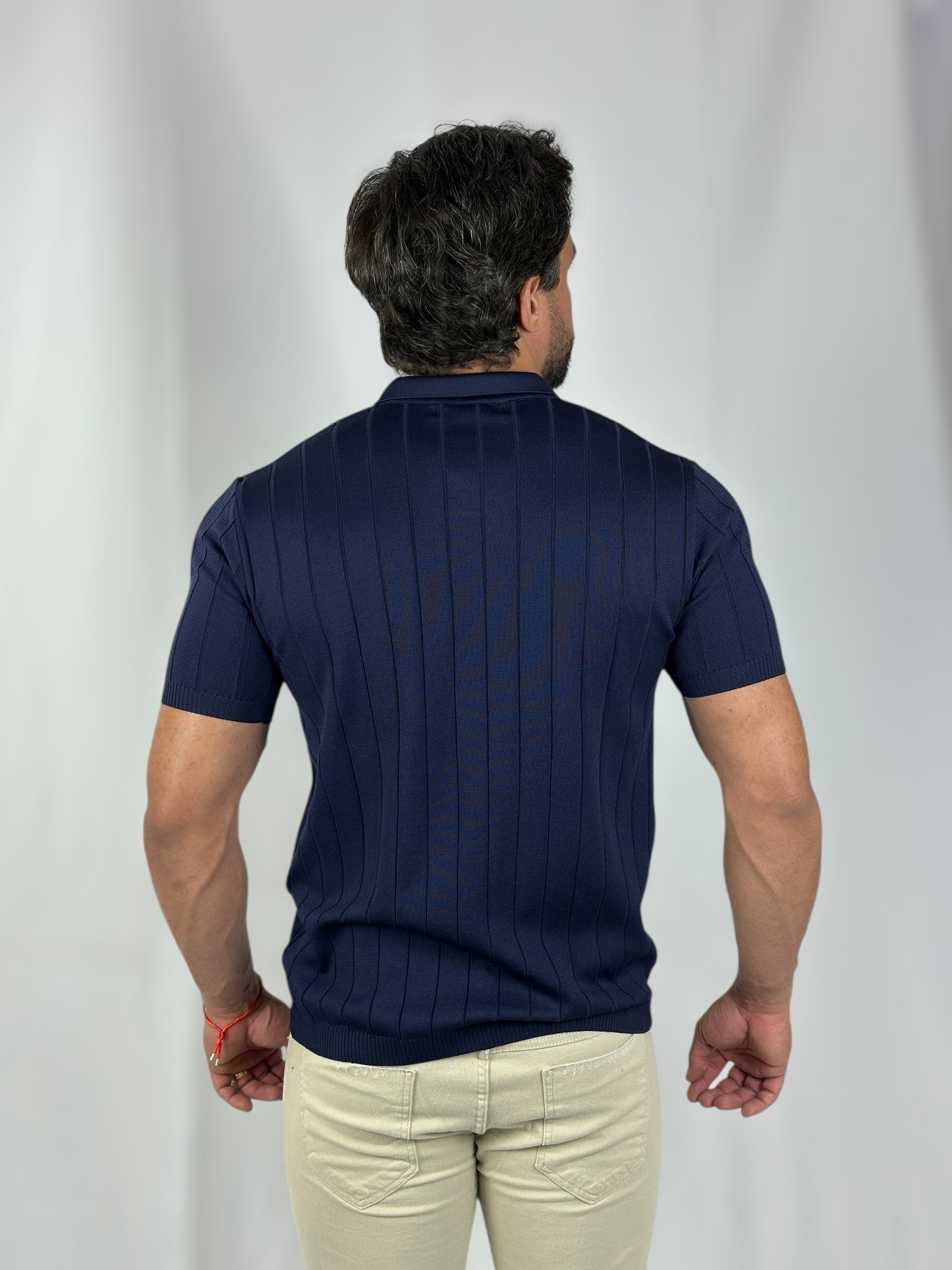 GOLA POLO V RIVAGE AZUL MARINHO ZIGMA
