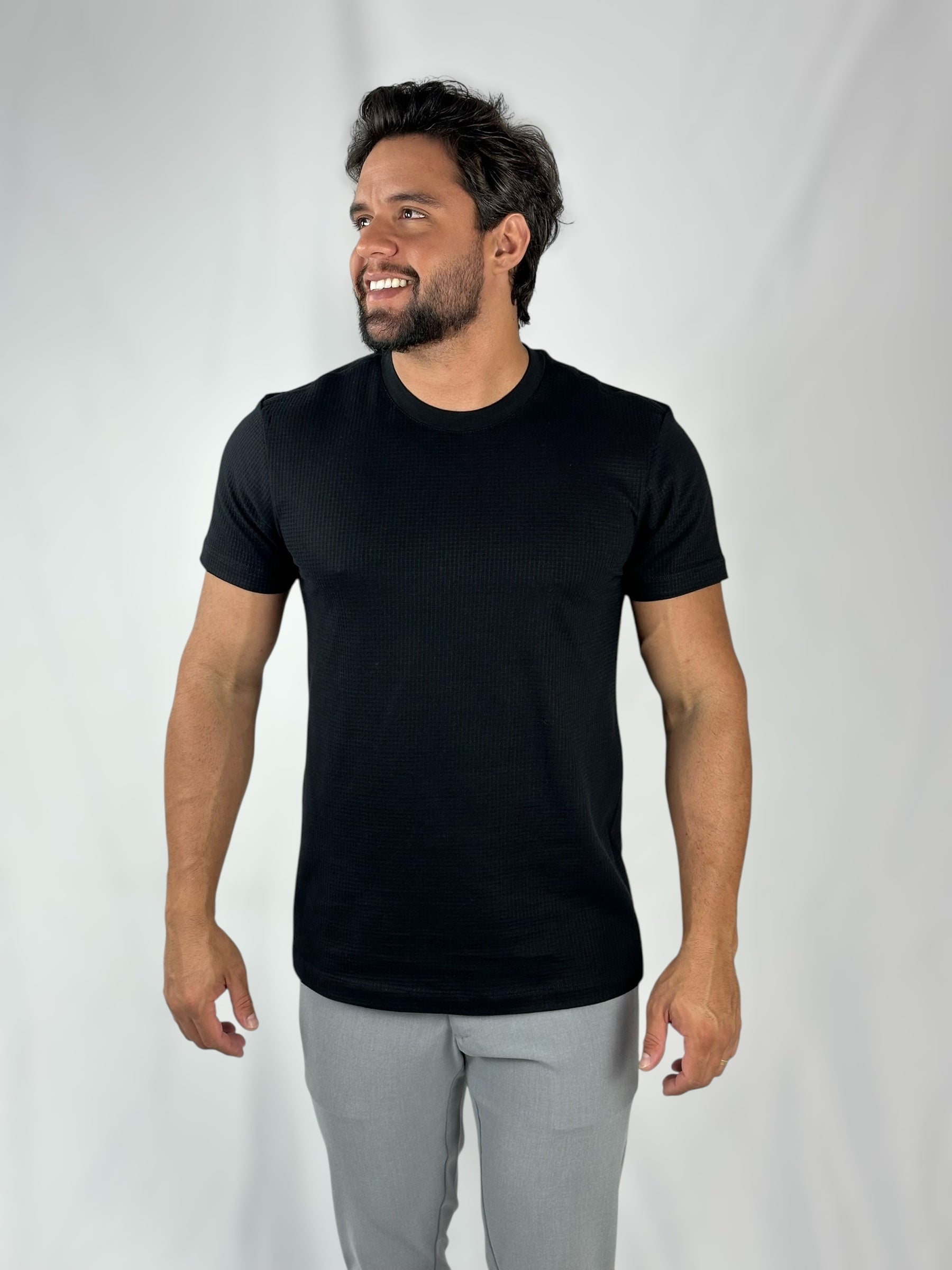CAMISETA HERITAGE PRETO ZIGMA