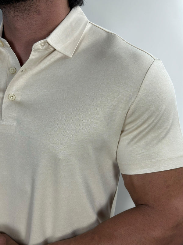 GOLA POLO LUSSO BEGE ZIGMA