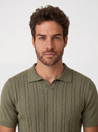POLO RIVIERA V TRICOT VERDE ZIGMA