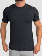 CAMISETA TECH MODAL PRETA ZIGMA