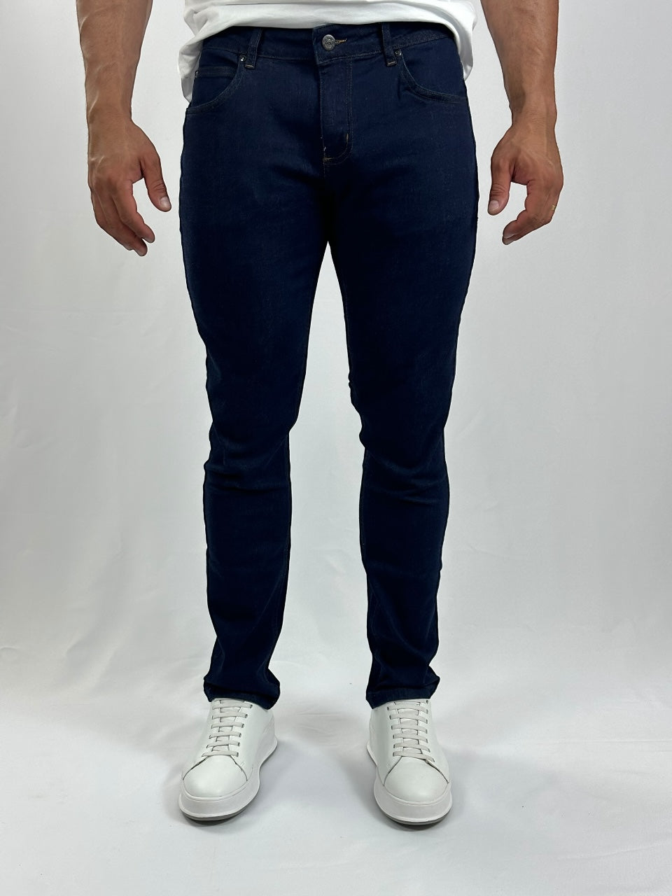 CALÇA RIDER STRECH SEMI SKINNY HEART BLUE LEE