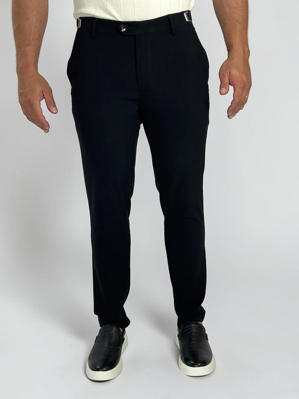 CALÇA  ALF ATENAS AJUSTE LATERAL PRETO ZIGMA